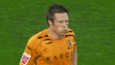 Soccer Player In Yellow Karoo Shirt GIF
