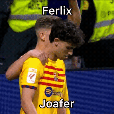 Soccer Player In Yellow Shirt Hugging GIF