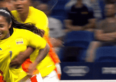Soccer Player In Yellow Shirt Number 1 GIF