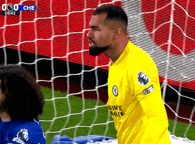Soccer Player In Yellow Shirt Saying King GIF