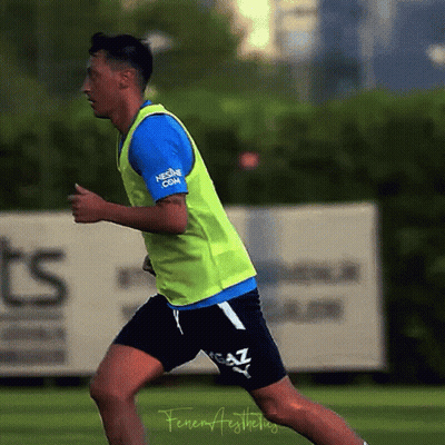 Soccer Player In Yellow Vest Saying Nescafe.com GIF