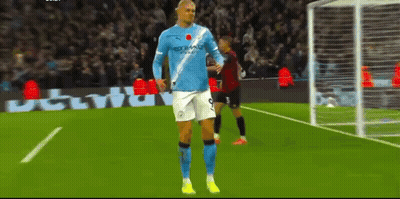 Soccer Player Jersey Saying City GIF
