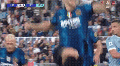 Soccer Player Jumping Laz Vs Int GIF