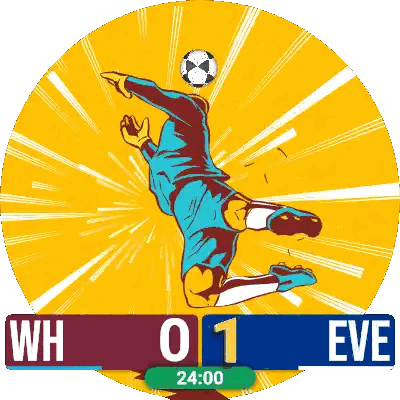 Soccer Player Jumping To Catch Ball Sticker