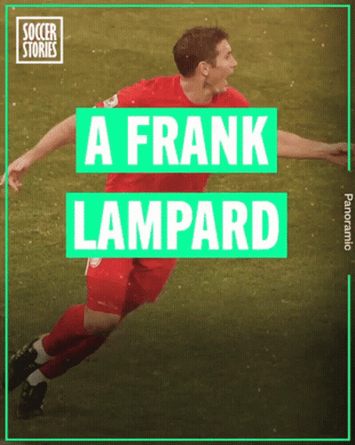 Soccer Player Jumping With A Frank Lampard Above GIF