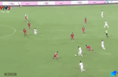 Soccer Player Kicking Ball At Wall Saying 20:17 GIF
