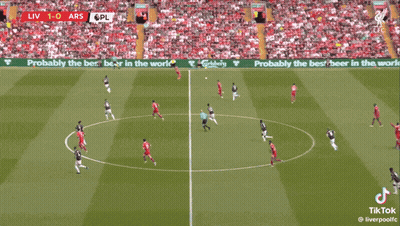 Soccer Player Kicking Ball Score 1-0 GIF