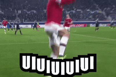 Soccer Player Kicking Ball With UIUIUIUI GIF