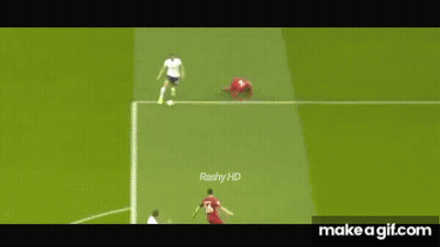 Soccer Player Kicking Soccer Ball GIF