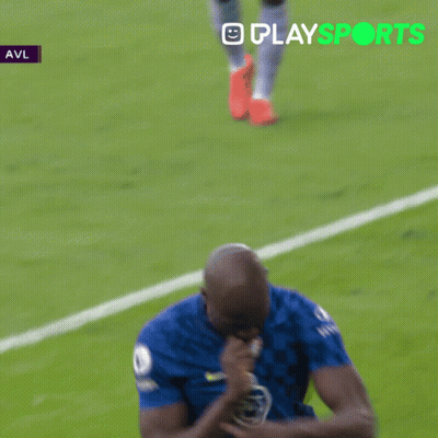 Soccer Player Kneeling On Field With Playsports GIF