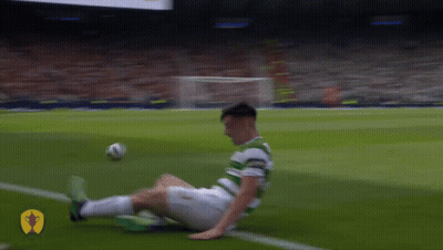 Soccer Player Lying Kicking Ball GIF