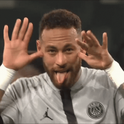 Soccer Player Making Funny Face GIF