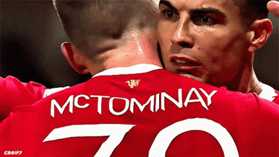 Soccer Player McTominay Jersey GIF