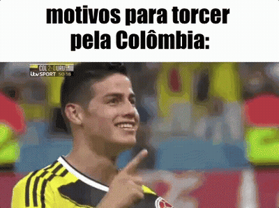 Soccer Player Motivos Para Torcer Pela Colombia GIF