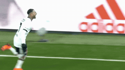 Soccer Player Number 1 Running GIF