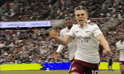 Soccer Player Number 10 Celebrating GIF