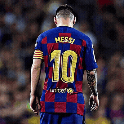 Soccer Player Number 10 In Front Of Crowd GIF