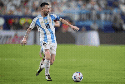 Soccer Player Number 10 Kicking Ball GIF