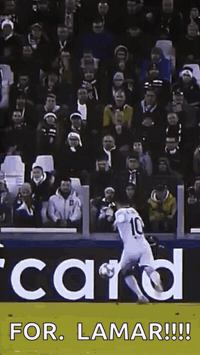 Soccer Player Number 10 Kicking Ball GIF