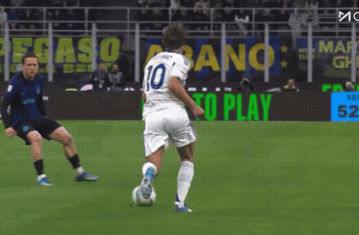 Soccer Player Number 10 Kicking Ball GIF