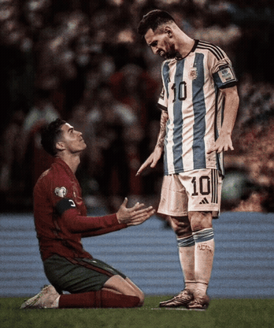Soccer Player Number 10 Kneeling GIF