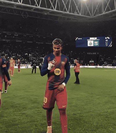 Soccer Player Number 10 Looking At Phone GIF