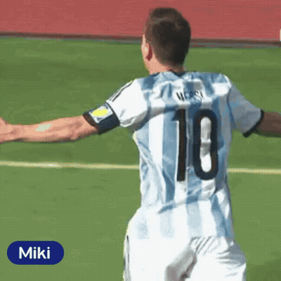Soccer Player Number 10 On Back GIF