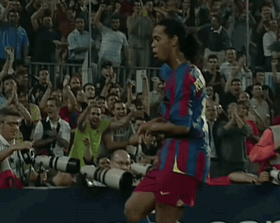 Soccer Player Number 10 Running GIF
