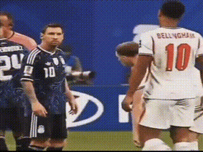Soccer Player Number 10 GIF