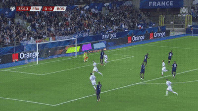 Soccer Player Number 11 Celebrating GIF