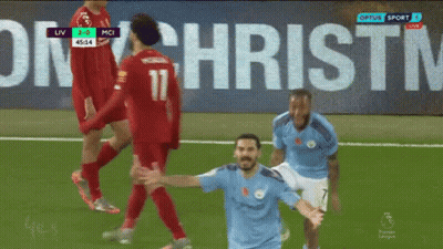 Soccer Player Number 11 Celebrating Goal GIF