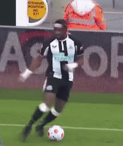 Soccer Player Number 11 Kicking Ball GIF