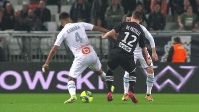 Soccer Player Number 12 Kicking Ball GIF