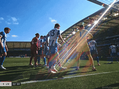 Soccer Player Number 13 Walking On Field GIF