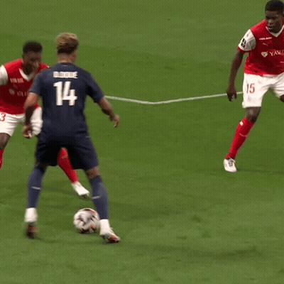 Soccer Player Number 14 GIF