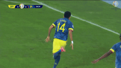 Soccer Player Number 14 Celebrating GIF