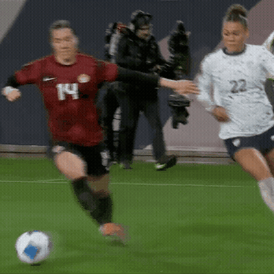 Soccer Player Number 14 GIF