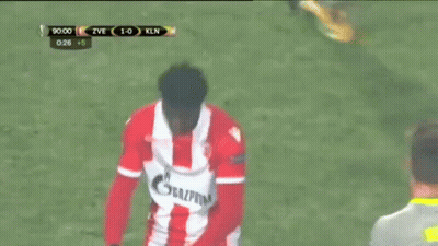 Soccer Player Number 14 GIF