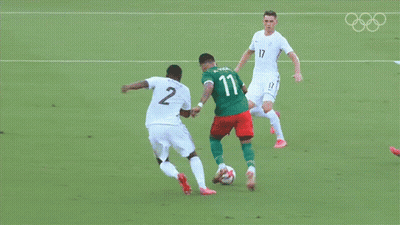 Soccer Player Number 15 Kneeling GIF