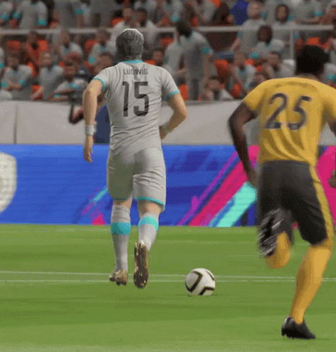 Soccer Player Number 15 GIF