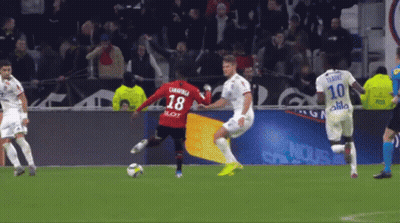 Soccer Player Number 18 GIF