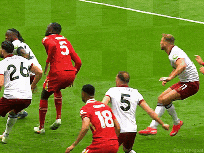 Soccer Player Number 18 On Shirt GIF