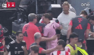 Soccer Player Number 19 Adjusting Armband GIF