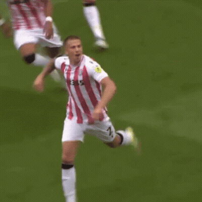 Soccer Player Number 2 Tackled GIF