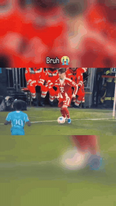 Soccer Player Number 20 Kicking Ball GIF