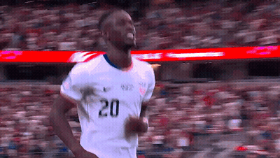 Soccer Player Number 20 Running GIF