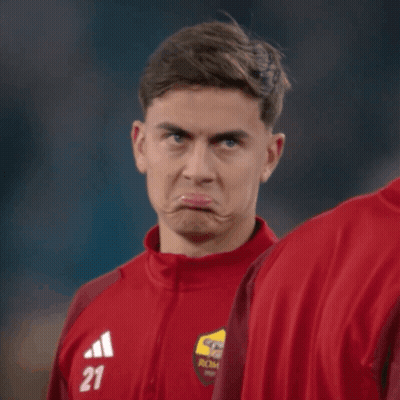 Soccer Player Number 21 Making Funny Face GIF