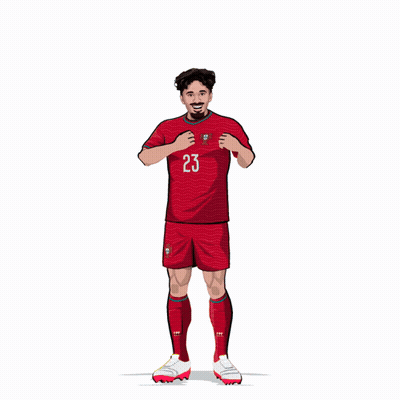 Soccer Player Number 23 GIF