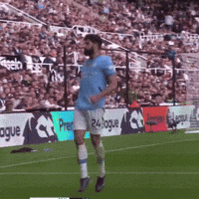 Soccer Player Number 23 Holding Trophy GIF