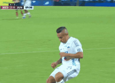 Soccer Player Number 23 Hugging Another Player GIF